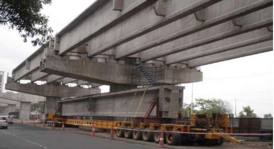 6 Girder System for a 17m Deck Bridge in UP
