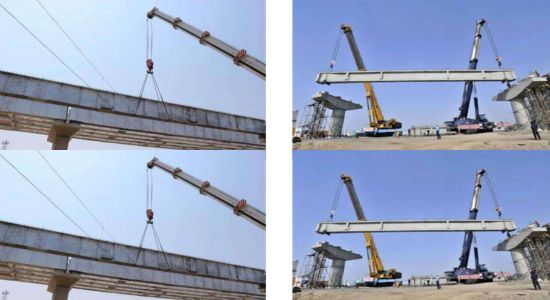 Launching of Steel Composite & PSC Girder in Chattisgarh